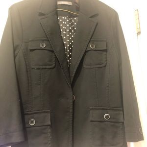 Liz Claiborne ladies black blazer - 12P